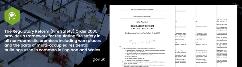 The Regulatory Reform (Fire Safety) Order 2005 is available to view and download on the gov.uk website.